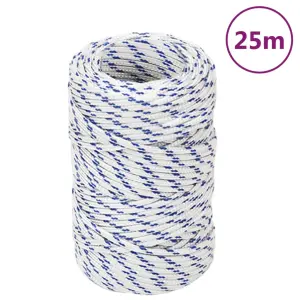 Linka żeglarska, biała, 2 mm, 25 m, polipropylen