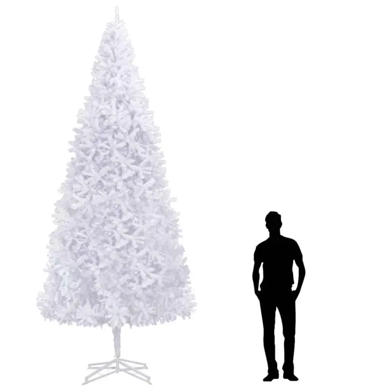 Sztuczna choinka, 400 cm, biała