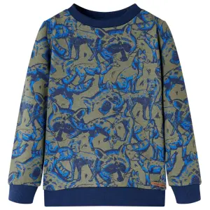 Bluza dziecięca, khaki, 104