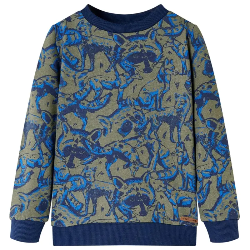Bluza dziecięca, khaki, 104
