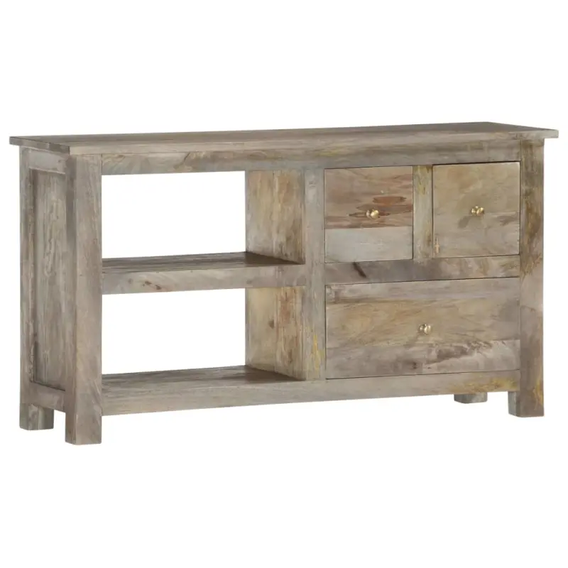 Szafka pod TV, 100x30x55 cm, lite drewno mango