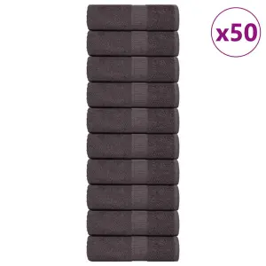 Ręczniki, FROGN, 50 szt., antracytowe, 30x30 cm, 360 g/m²