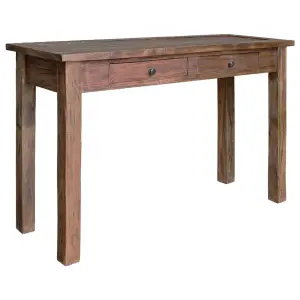 Stolik konsolowy, mahoń, 123x42x75 cm
