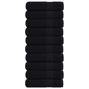 Ręczniki kąpielowe, FROGN, 10 szt., czarne, 100x150 cm, 360 g/m²