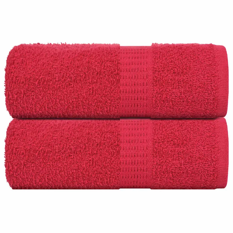 Ręczniki, FROGN, 2 szt., czerwone, 30x30 cm, 360 g/m²