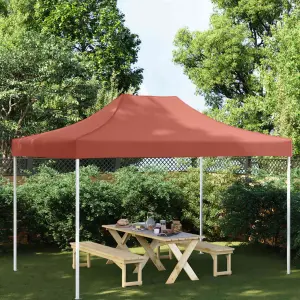 Dach do namiotu imprezowego, 4 x 3 m, terakota, 270 g/m²