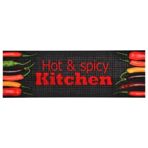 Kuchenny dywanik podłogowy Hot & Spicy, 60x300 cm