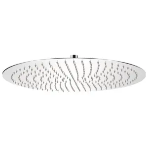 Deszczownica ze stali nierdzewnej, 50 cm, okragła