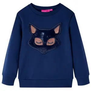 Bluza dziecięca, granatowa, 128