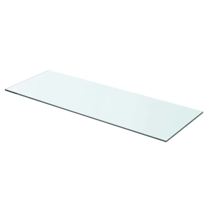 Półka szklana, bezbarwny panel, 70x25 cm