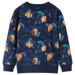 Bluza dziecięca, granatowa, 116