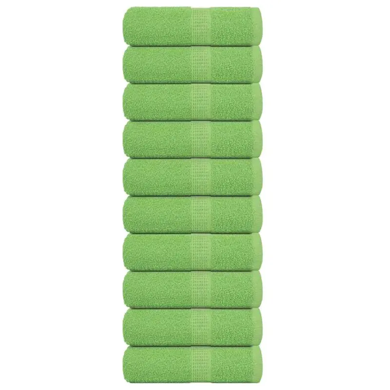 Ręczniki hotelowe, FROGN, 10 szt, zielone, 30x50 cm, 360 g/m²