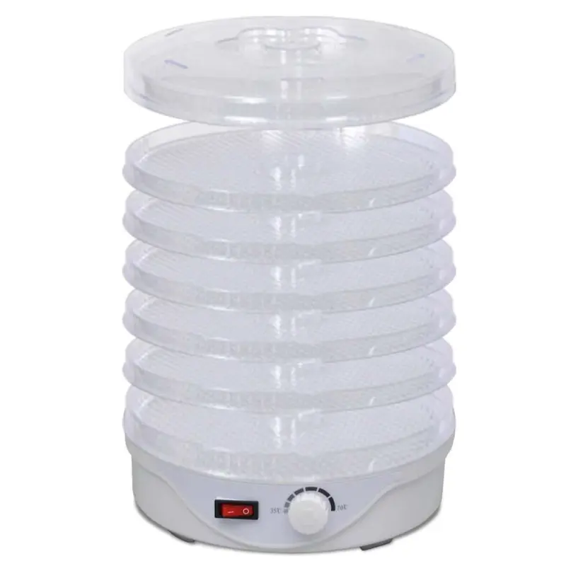 Suszarka do żywności, okrągła, z 6 tacami, 250 W