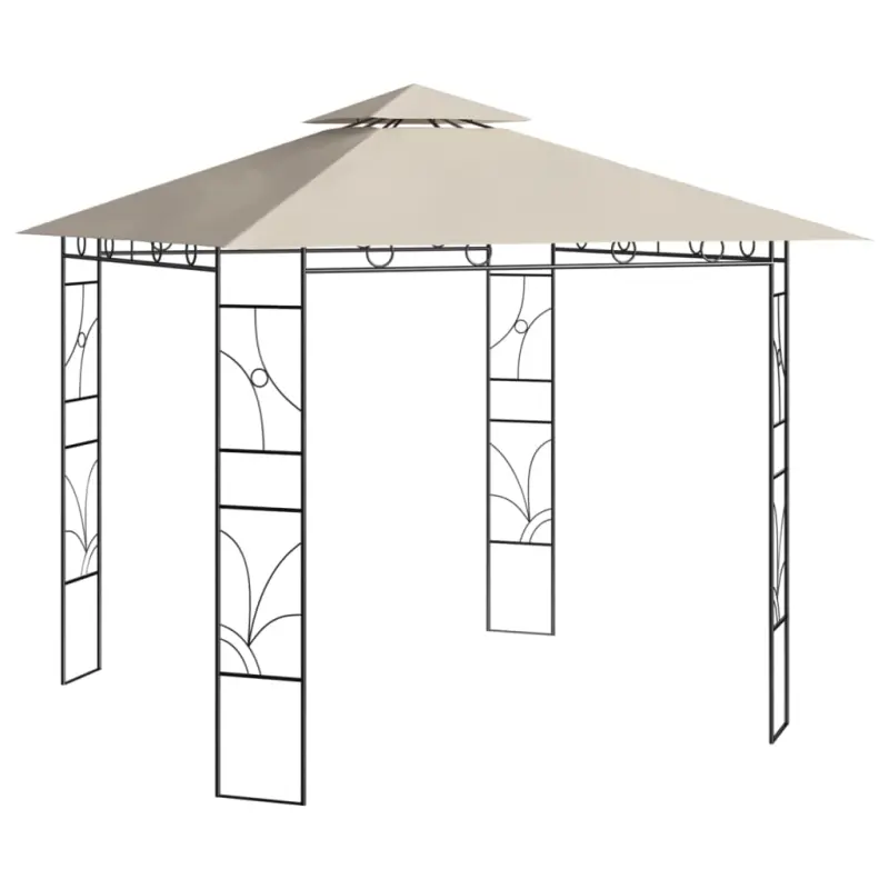 Altana, 3x3x2,7 m, kremowa, 160 g/m²