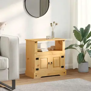 Szafka TV w meksykańskim stylu Corona, sosna, 80x43x78 cm
