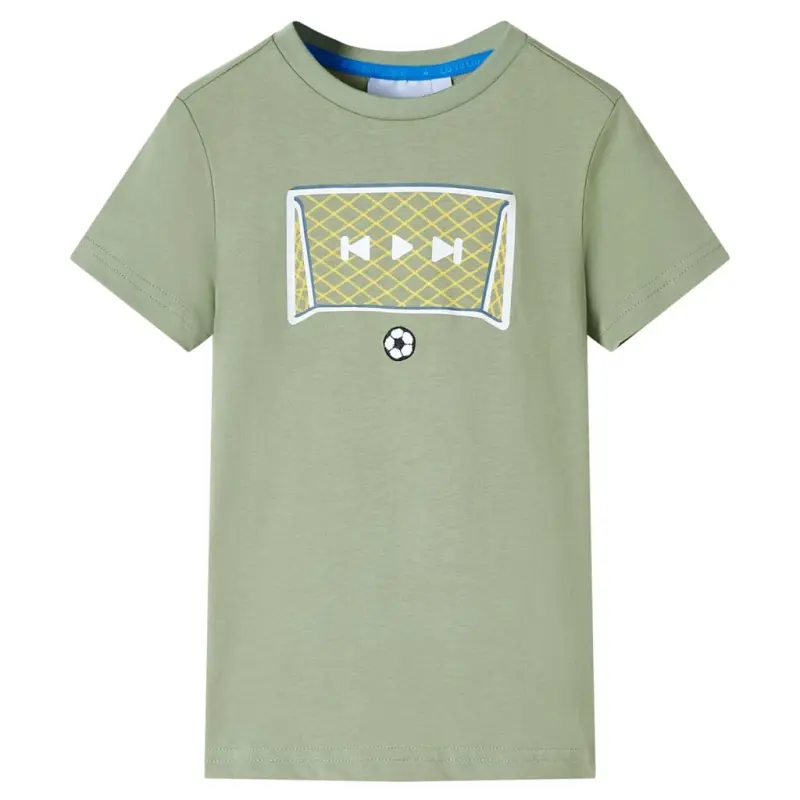 Koszulka dziecięca, jasne khaki, 140