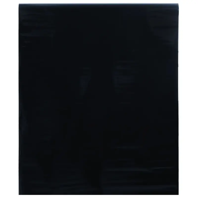 Folia okienna statyczna, matowa, czarna, 60x500 cm, PVC