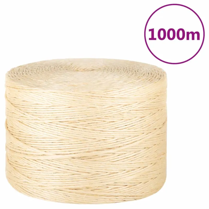 Sznur, sizal 100%, 3 mm, 1000 m