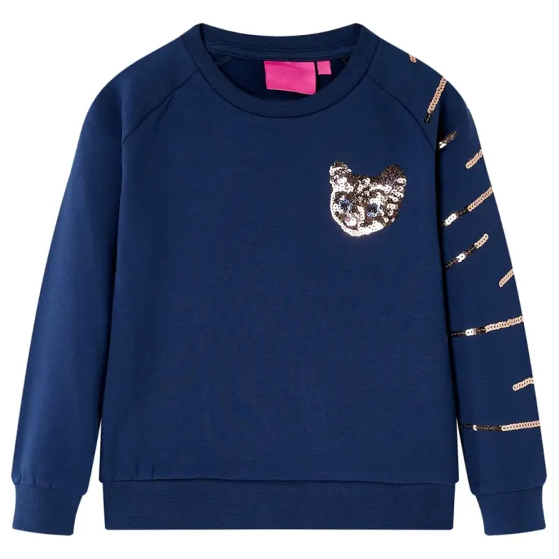 Bluza dziecięca, granatowa, 128