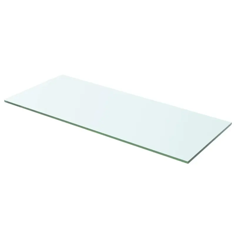 Półka szklana, bezbarwny panel, 60x20 cm