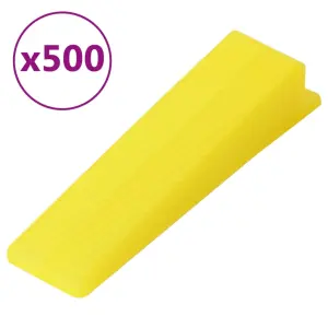 Kliny do poziomowania płytek, 500 szt.