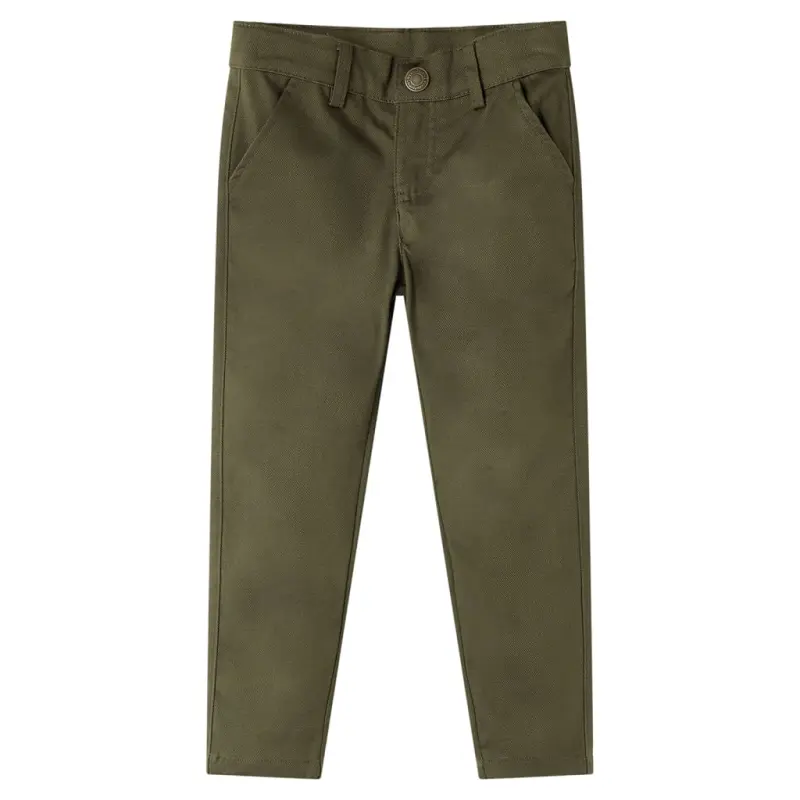 Spodnie dziecięce w kolorze khaki, 104