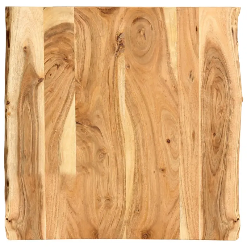 Blat, lite drewno akacjowe, 58x(50-60)x2,5 cm