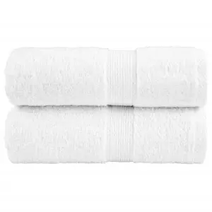 Ręczniki toaletowe Premium, SOLUND 2 szt., białe, 30 x 30 cm, 600 g/m²