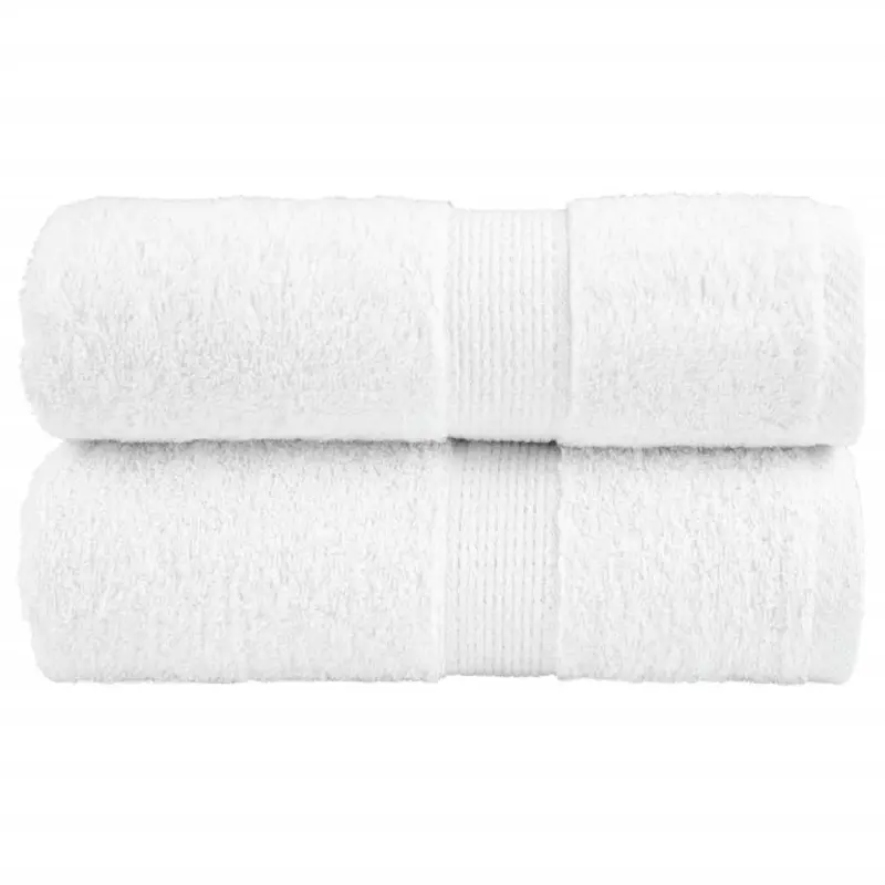 Ręczniki toaletowe Premium, SOLUND 2 szt., białe, 30 x 30 cm, 600 g/m²