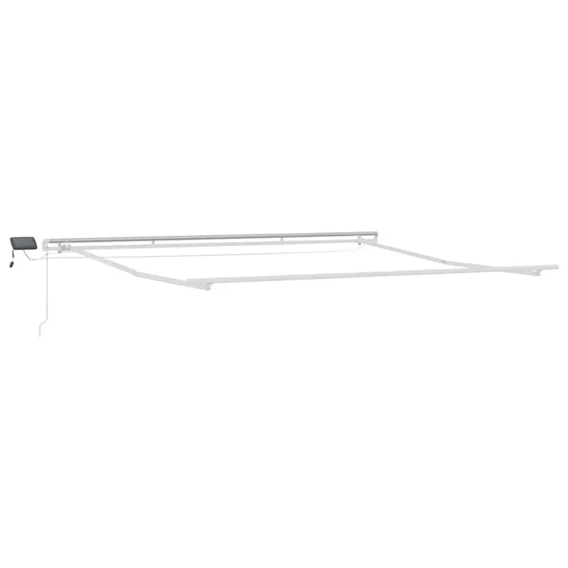 Rama markizy Ze LED Lights Biały 500 × 350 cm Aluminium