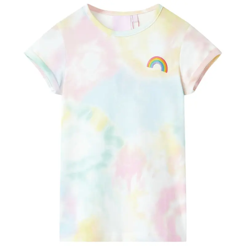 T-shirt dziecięcy, wielokolorowy, 92