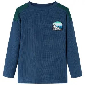 Bluza dziecięca, granatowa, 128