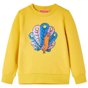 Bluza dziecięca, ciemna ochra, 104