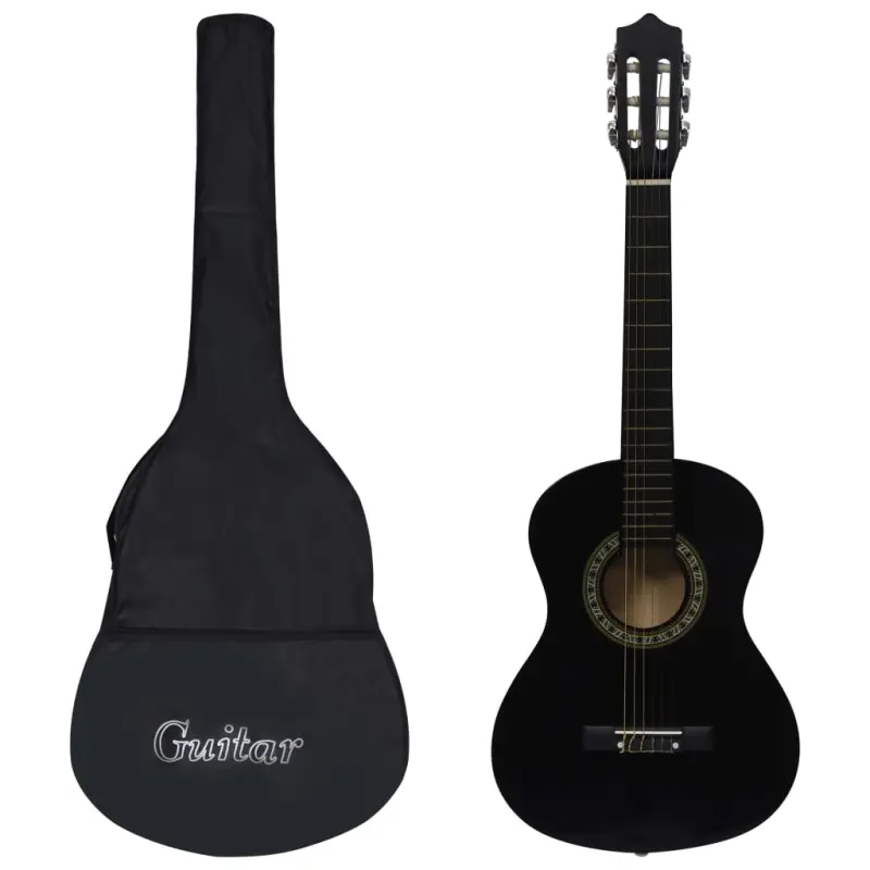 Gitara klasyczna dla początkujących i dzieci 1/2, z pokrowcem