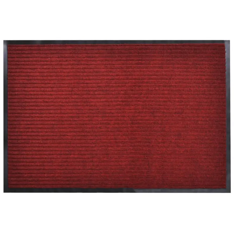 Wycieraczka, czerwona, 90x150 cm, PVC