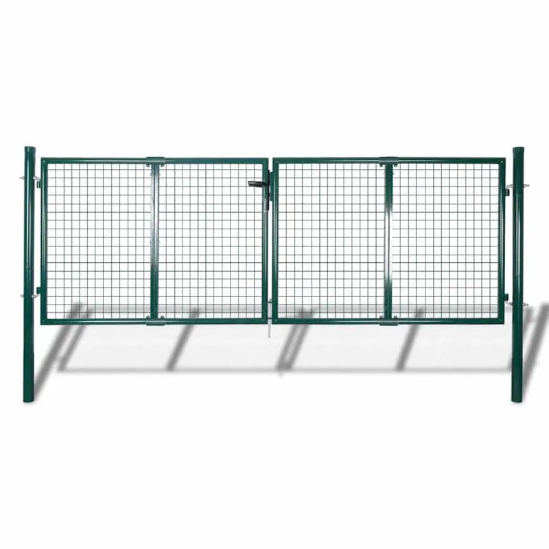 Ogrodowa brama ogrodowa z siatki, krata ścienna, 300x75 cm