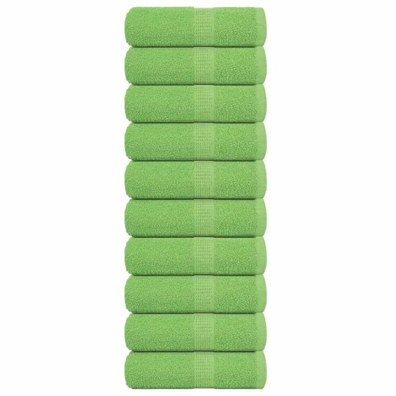 Ręczniki, FROGN, 10 szt., jabłkowo-zielone, 30x30 cm, 360 g/m²