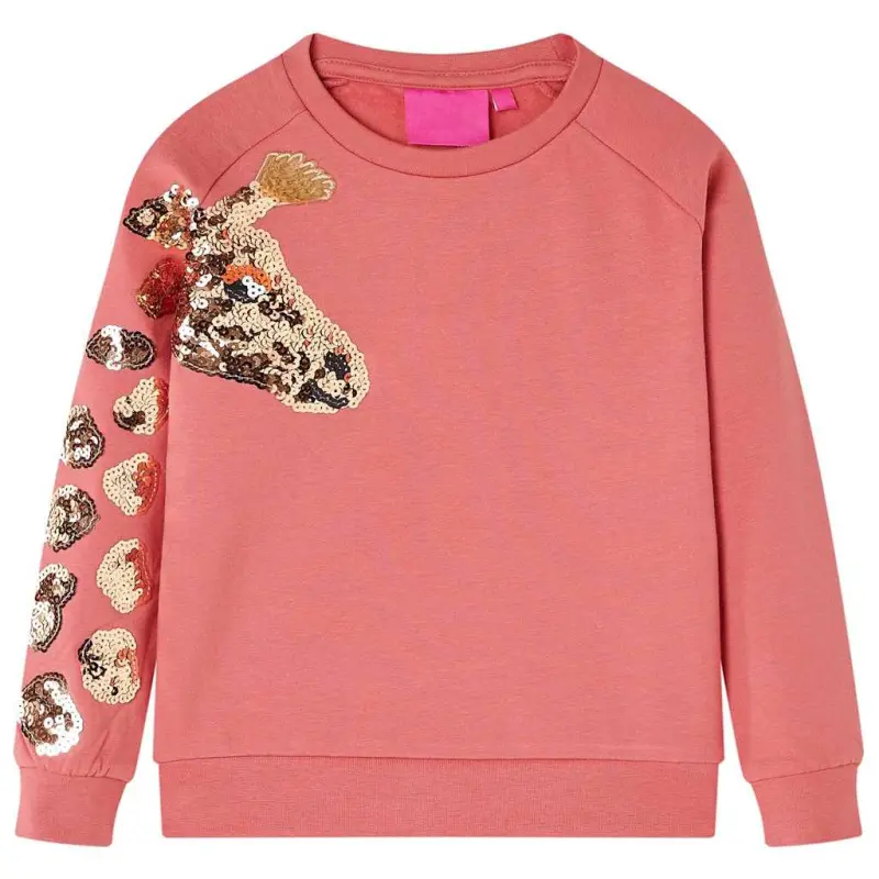 Bluza dziecięca, stary róż, 92