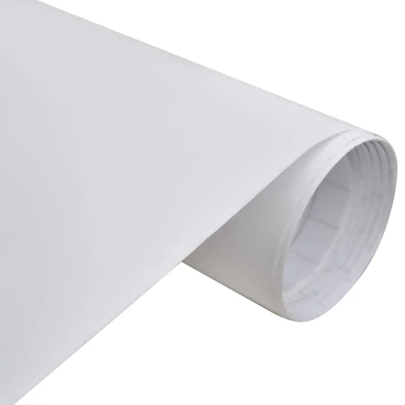 Folia samochodowa, biały mat, 200x152 cm, samoprzylepna