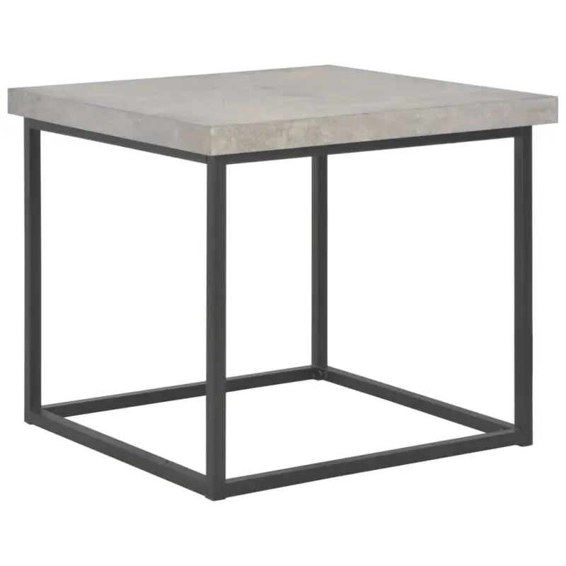 Stolik kawowy, 55 x 55 x 53 cm, stylizowany na beton