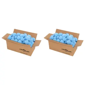 Antybakteryjne kulki filtracyjne do basenu, niebieskie, 1400 g