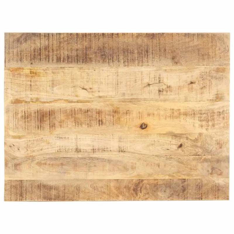 Blat stołu, lite drewno mango, 15-16 mm, 80x60 cm
