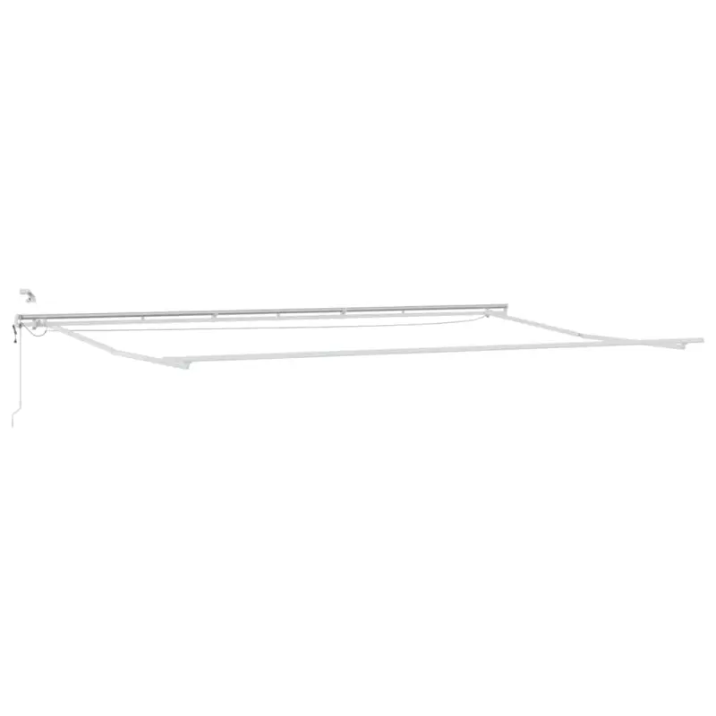 Rama markizy Ze LED Lights Biały 600 × 350 cm Aluminium