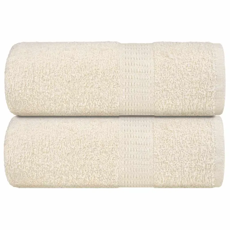 Ręczniki dla gości, FROGN, 2 szt., kremowe, 30x50 cm, 360 g/m²