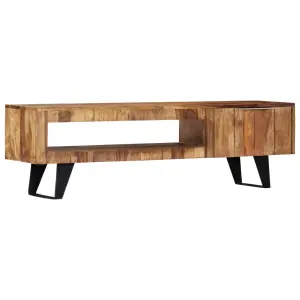 Szafka pod TV, 140x30x40 cm, lite drewno akacjowe