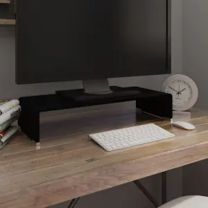Podstawka pod monitor / telewizor szklana 60x25x11 cm