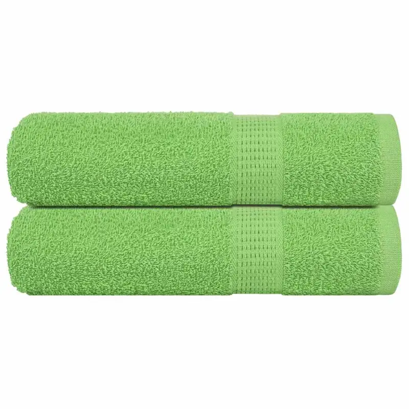 Ręczniki do rąk, FROGN, 2 szt, zielone jabłko, 50x100 cm, 360 g/m²