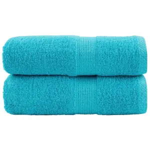 Ręczniki toaletowe Premium SOLUND 2 szt. Turkusowe 30x30 cm 600 gsm
