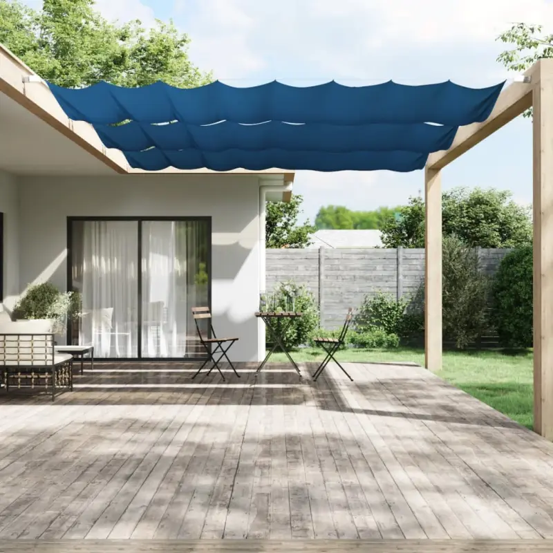 Markiza pionowa, niebieska, 140x420 cm, tkanina Oxford