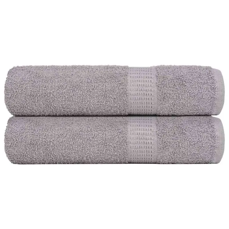 Ręczniki do rąk FROGN 2 szt. Szare 50x100 cm 360 g/m²